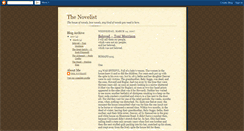Desktop Screenshot of novelfreaks.blogspot.com