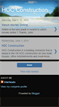 Mobile Screenshot of hocconstruction.blogspot.com