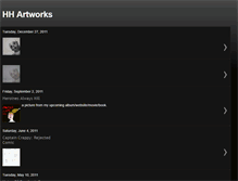 Tablet Screenshot of hhartworks.blogspot.com