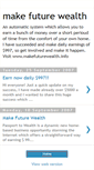 Mobile Screenshot of make-future-wealth.blogspot.com