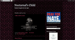 Desktop Screenshot of nocturnalschild.blogspot.com