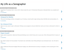 Tablet Screenshot of mylifeasasonographer.blogspot.com
