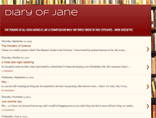 Tablet Screenshot of diary-of-jane.blogspot.com