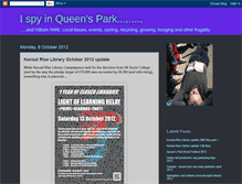 Tablet Screenshot of i-spy-in-queenspark.blogspot.com