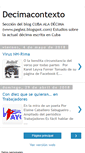 Mobile Screenshot of decimacontexto.blogspot.com