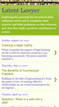 Mobile Screenshot of latentlawyer.blogspot.com
