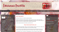 Desktop Screenshot of ediciones-frutilla.blogspot.com