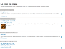 Tablet Screenshot of lacasaesnegra.blogspot.com