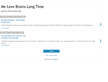 Tablet Screenshot of melovebrains.blogspot.com