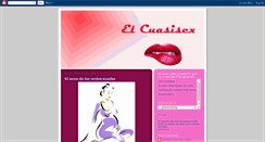 Desktop Screenshot of cuasisex.blogspot.com