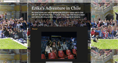 Desktop Screenshot of erikasadventureinchile.blogspot.com