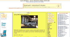 Desktop Screenshot of alfaromeo-autotwenty-firstcentury.blogspot.com