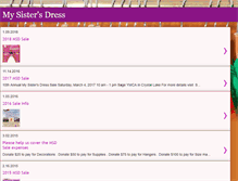 Tablet Screenshot of mysistersdress.blogspot.com