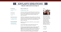 Desktop Screenshot of krylarskreations.blogspot.com