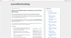 Desktop Screenshot of esmodfashionblog.blogspot.com