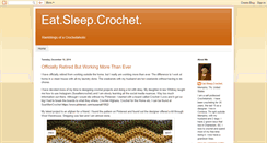 Desktop Screenshot of eatsleepcrochet.blogspot.com