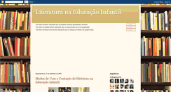 Desktop Screenshot of literaturanaeducaoinfantil.blogspot.com