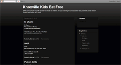 Desktop Screenshot of knoxvillekidseatfree.blogspot.com