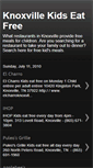 Mobile Screenshot of knoxvillekidseatfree.blogspot.com