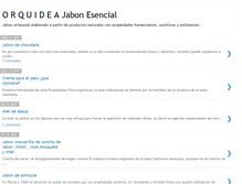 Tablet Screenshot of orquideajabonesencial.blogspot.com