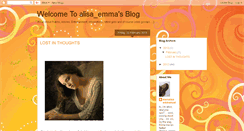 Desktop Screenshot of alisaemma.blogspot.com