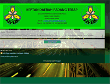 Tablet Screenshot of keptandaerahpadangterap.blogspot.com