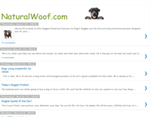 Tablet Screenshot of naturalwoof.blogspot.com