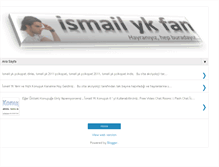 Tablet Screenshot of ismail-y-k.blogspot.com