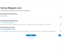Tablet Screenshot of kuriee.blogspot.com