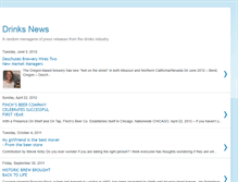 Tablet Screenshot of drinksnews.blogspot.com