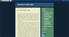 Desktop Screenshot of educationinsaudiarabia.blogspot.com