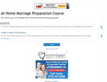 Tablet Screenshot of onlinemarriagepreparation.blogspot.com