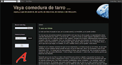 Desktop Screenshot of comeduradetarro.blogspot.com