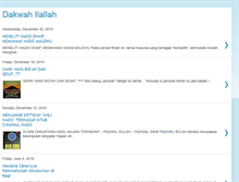 Tablet Screenshot of dakwah-ilallah.blogspot.com