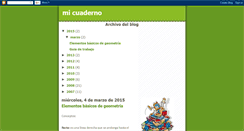 Desktop Screenshot of cuadernodeestudio.blogspot.com