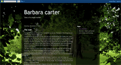 Desktop Screenshot of carterbarbara.blogspot.com