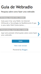Mobile Screenshot of guiadewebradio.blogspot.com