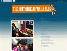 Tablet Screenshot of familybutterfield.blogspot.com