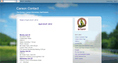 Desktop Screenshot of carsoncontact.blogspot.com
