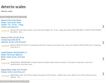 Tablet Screenshot of bestdetectoscalesreviewed.blogspot.com