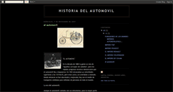 Desktop Screenshot of lahistoriadelautomovil.blogspot.com