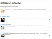 Tablet Screenshot of lahistoriadelautomovil.blogspot.com