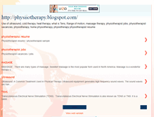 Tablet Screenshot of physiiotherapy.blogspot.com