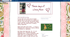 Desktop Screenshot of busymum2.blogspot.com