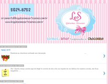 Tablet Screenshot of leschocolatesartesanais.blogspot.com