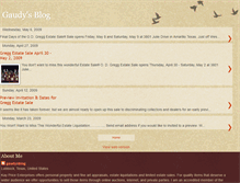 Tablet Screenshot of gaudysblog.blogspot.com