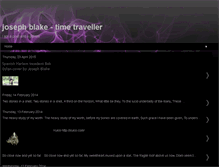 Tablet Screenshot of josephblaketimetraveller.blogspot.com