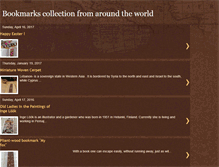Tablet Screenshot of bookmarkscollection.blogspot.com