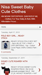 Mobile Screenshot of nisa-sweetbaby.blogspot.com