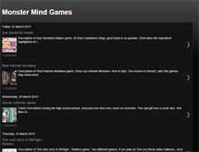 Tablet Screenshot of monstermindgames.blogspot.com